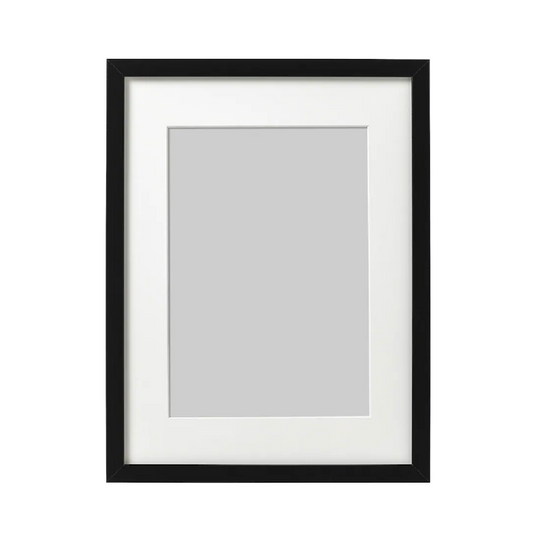 The Ria Black Picture Frame is the perfect addition to any space, with its classic straight lines and plastic front protection that prevents image discolouration and keeps it safe. It accommodates a range of sizes, used with and without mount, and can be used both horizontally and vertically. Decorate with the pictures you love and create a large picture wall.