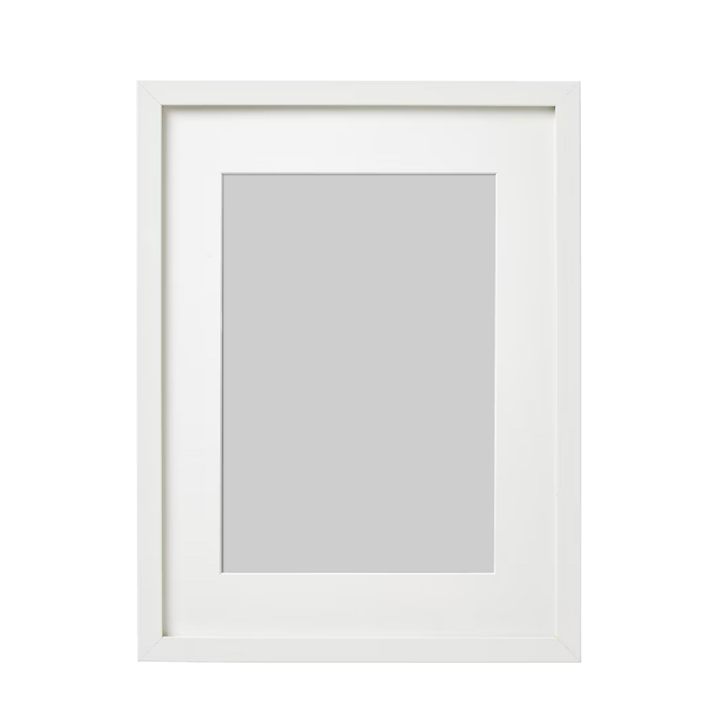 The Rita White Picture Frame is the perfect addition to any space, with its classic straight lines and plastic front protection that prevents image discolouration and keeps it safe. It accommodates a range of sizes, used with and without mount, and can be used both horizontally and vertically. Decorate with the pictures you love and create a large picture wall.