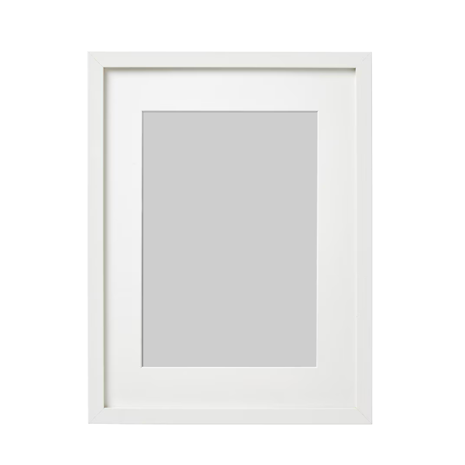 The Rita White Picture Frame is the perfect addition to any space, with its classic straight lines and plastic front protection that prevents image discolouration and keeps it safe. It accommodates a range of sizes, used with and without mount, and can be used both horizontally and vertically. Decorate with the pictures you love and create a large picture wall.