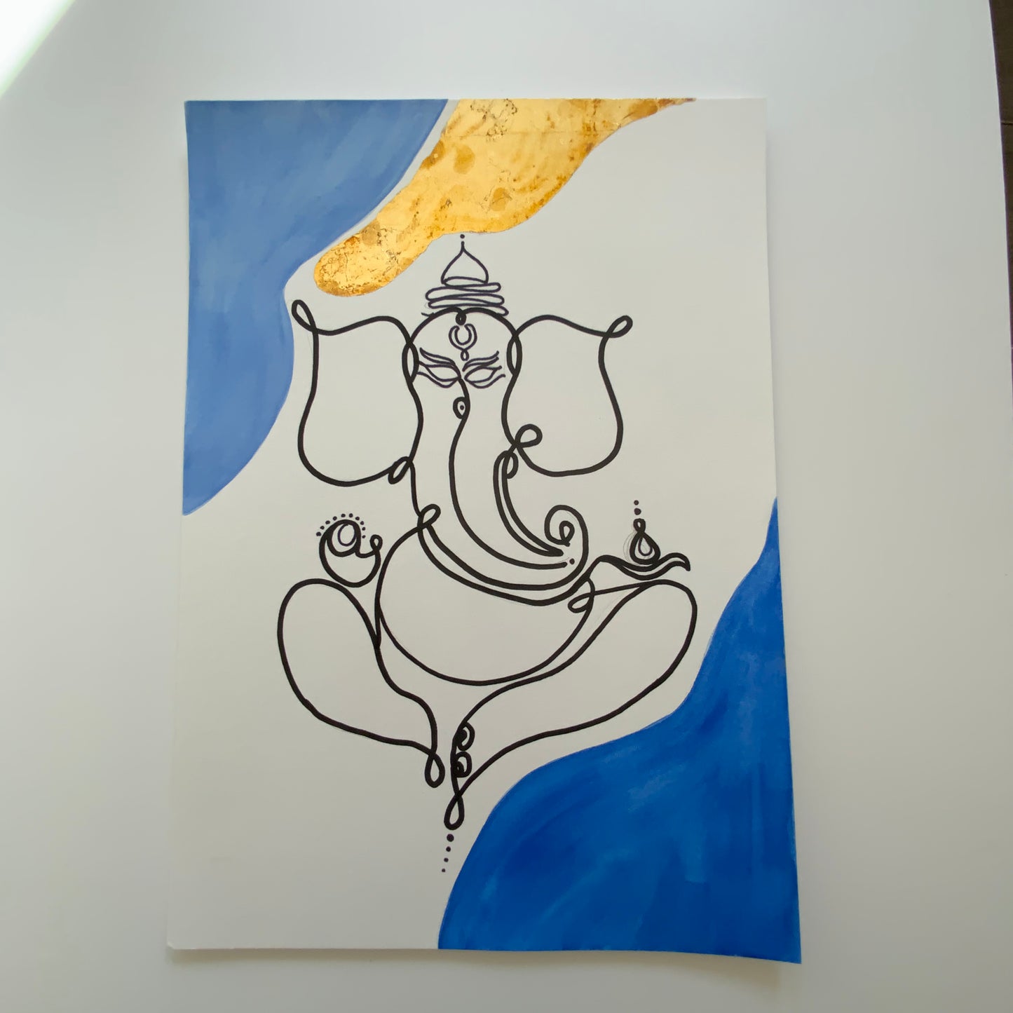 Ganesh Painted Original Art