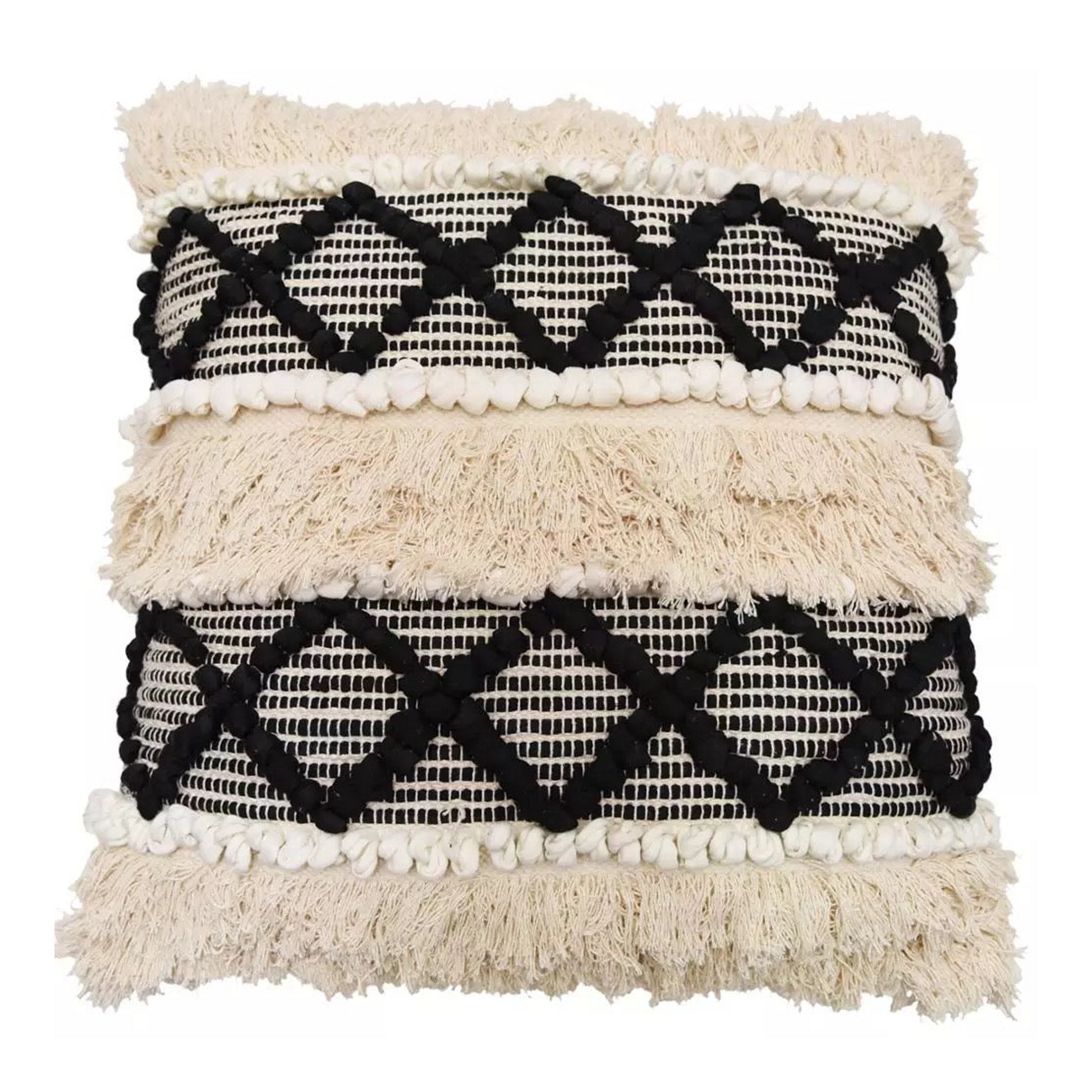 Bohemian Tufted Hand woven Pillow The perfect cushions for your sofa or bed. 