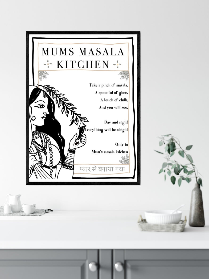 Mum’s Masala Kitchen Print