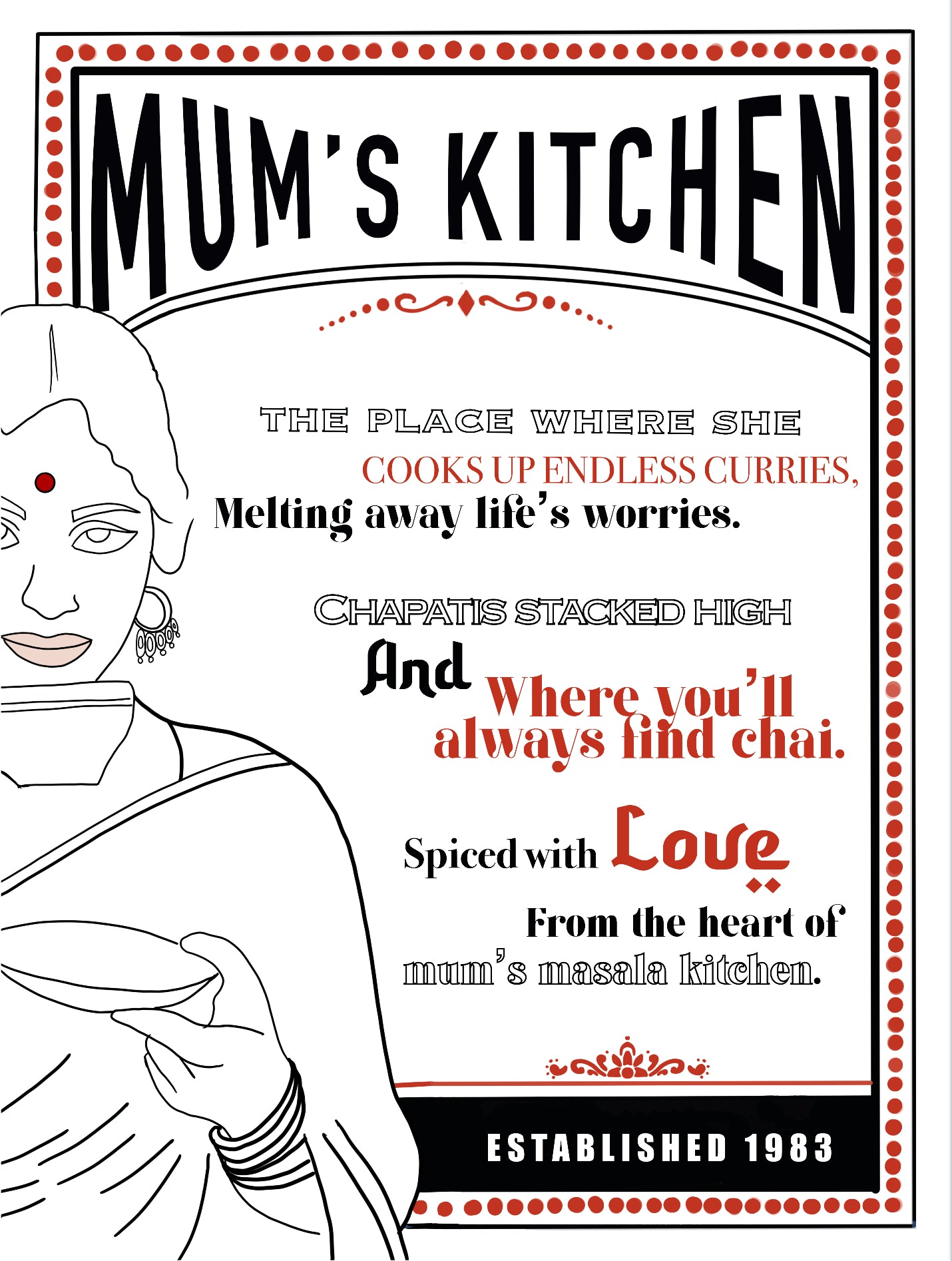 Mum’s Kitchen Print